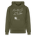 NACHTIGALL ICK HÖR DIR TRAPSEN-Unisex Bio-Hoodie - Khaki Grün