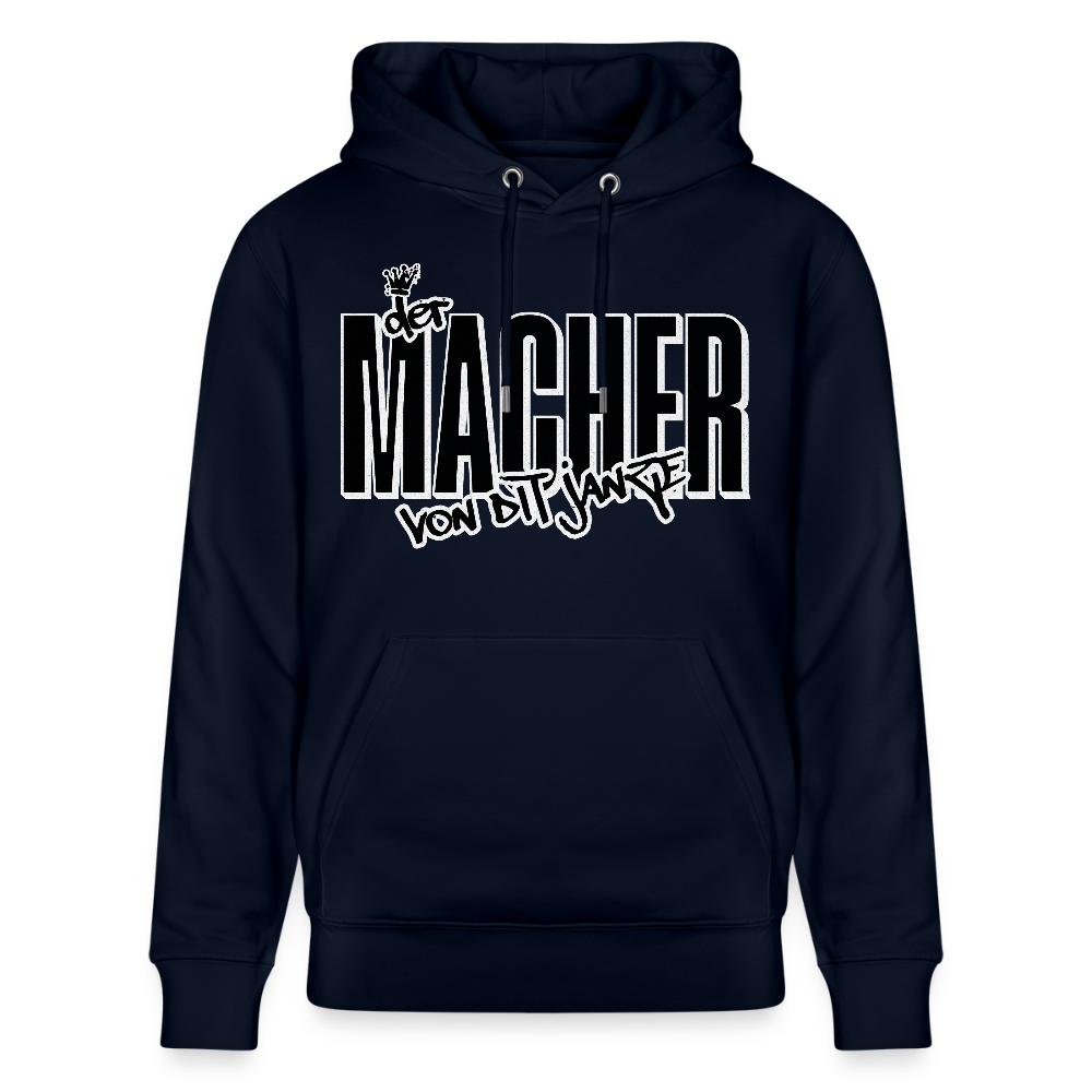 DER MACHER VON DIT JANZE - Unisex Bio-Hoodie - Navy