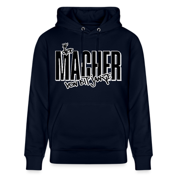 DER MACHER VON DIT JANZE - Unisex Bio-Hoodie - Navy
