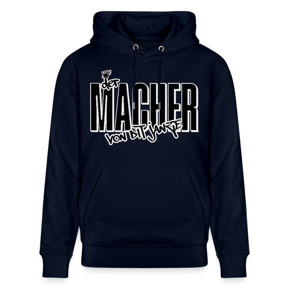 DER MACHER VON DIT JANZE - Unisex Bio-Hoodie - Navy