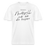 NACHTIGALL ICK HÖR DIR TRAPSEN- RELAXED FIT Unisex BIO T-Shirt - Weiß