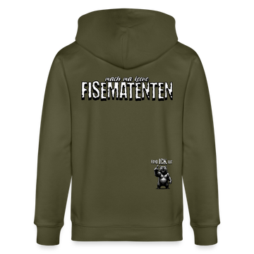 FISEMATENTEN-Unisex Bio-Kapuzenjacke - Khaki