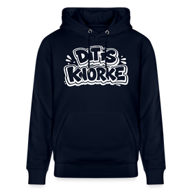 DIT IS KNORKE-Unisex Bio-Hoodie mit Berliner Spruch - Navy