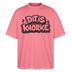DIT IS KNORKE-Oversized Unisex Bio T-Shirt mit Berliner Schnauze - Pink 