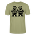 LATSCH & BOMMEL-Unisex T-Shirt Bio - Nebelgrün