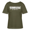 Berlin Shirt-PFANNKUCHEN nich Berliner-Rundhals Frauen Bio-T-Shirt - Khaki