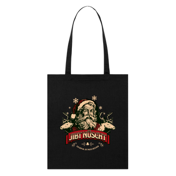 JIBT NÜSCHT - Bio-Stoffbeutel - Schwarz
