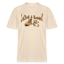 LATSCH UND BOMMEL - Relaxed Fit Unisex Bio-T-Shirt - Naturweiß