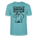 Berlin Shirt-ICK GLOOB ET HACKT-Unisex T-Shirt mit Berliner Bär - Pastelltürkis