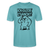 Berlin Shirt-ICK GLOOB ET HACKT-Unisex T-Shirt mit Berliner Bär - Pastelltürkis