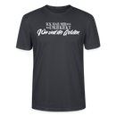 Wir sind die geilsten-Unisex T-Shirt Bio II - Dunkles Graublau