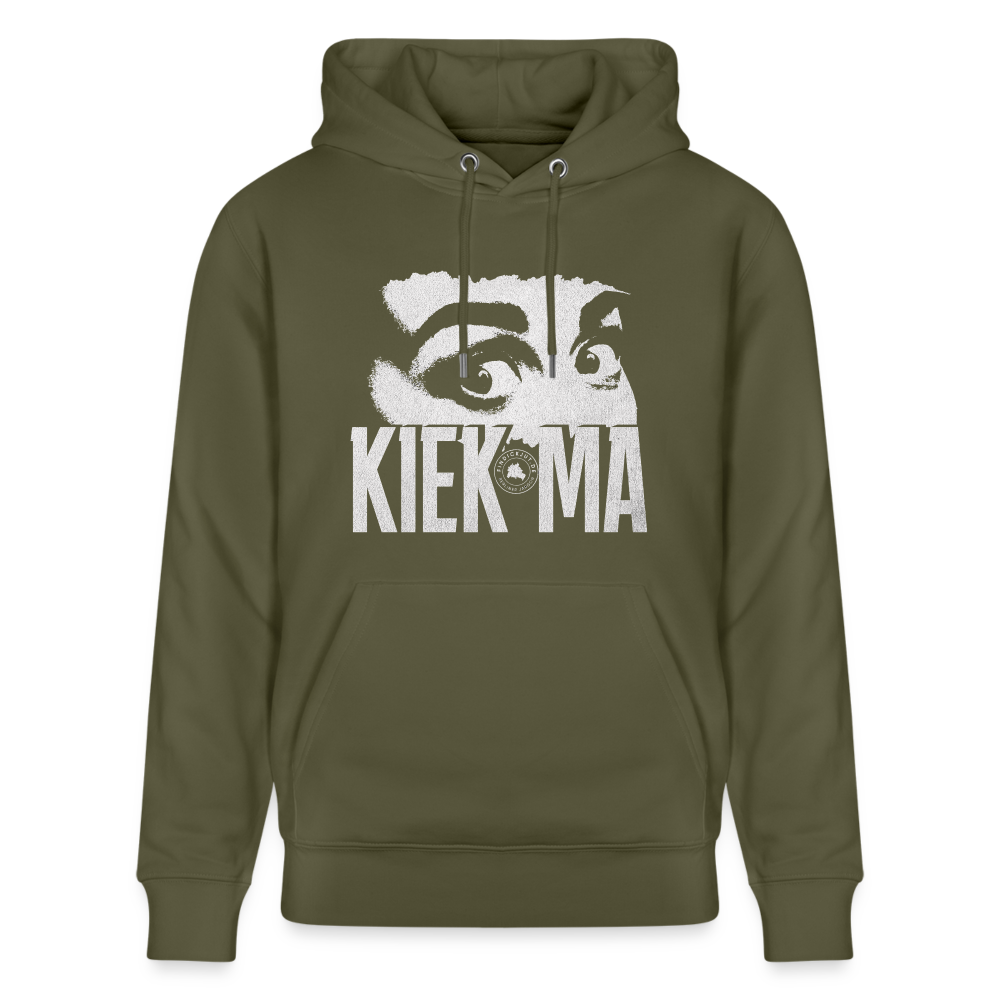 KIEK MA - Unisex Bio-Hoodie CRUISER - Khaki Grün