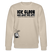 ICK GLOOB, MIR LAUST DER AFFE-Unisex Bio-Sweatshirt - Beige