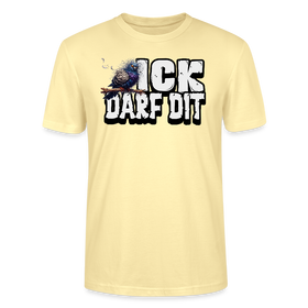 ICK DARF DIT|TAUBE-Unisex T-Shirt BIO - Creme