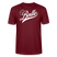 ICK FREU MA WIE BOLLE-Unisex T-Shirt BIO - Burgunderrot