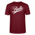 ICK FREU MA WIE BOLLE-Unisex T-Shirt BIO - Burgunderrot