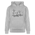 DER MACHER VON DIT JANZE - Unisex Bio-Hoodie - Grau meliert