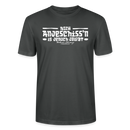 Berliner Spruch-Berliner Lob-NICH ANJESCHISSN-Unisex T-Shirt - Anthrazit
