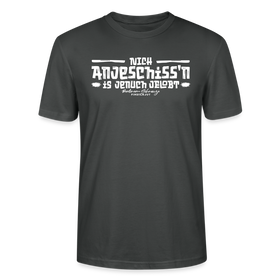 Berliner Spruch-Berliner Lob-NICH ANJESCHISSN-Unisex T-Shirt - Anthrazit