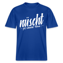 Berlin Shirt-NÜSCHT FÜR SCHWACHE NERVEN- RELAXED FIT Unisex Organic T-Shirt - Dunkelblau