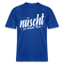 Berlin Shirt-NÜSCHT FÜR SCHWACHE NERVEN- RELAXED FIT Unisex Organic T-Shirt - Dunkelblau