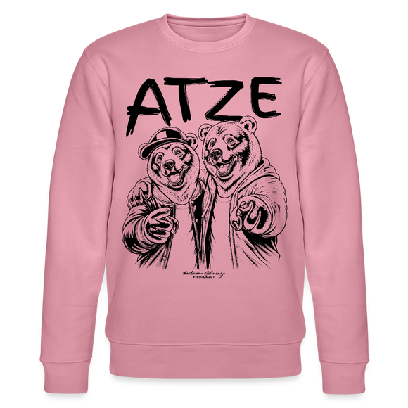 ATZE-Unisex Bio-Sweatshirt für echt Berliner Freunde - Lila Traum