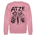 ATZE-Unisex Bio-Sweatshirt für echt Berliner Freunde - Lila Traum