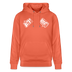 WATN? NÜSCHT!-Unisex Bio-Hoodie - Hellrot