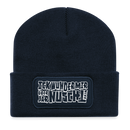 Berliner Spruch-ICK WUNDER MIR-Beanie - French Navy
