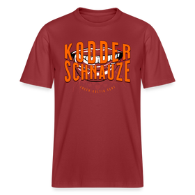 KODDERSCHNAUZE - Relaxed Fit Unisex Bio-T-Shirt - Erdrot