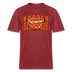 KODDERSCHNAUZE - Relaxed Fit Unisex Bio-T-Shirt - Erdrot