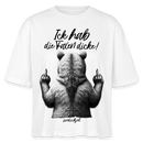 Ick hab die Faxen dicke!-Frauen Boxy Bio-T-Shirt - Weiß