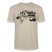 Dit freundliche Shirt mit Berliner Schnauze-MACH 'N ABJANG-Unisex Bio T-Shirt - Beige