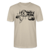 Dit freundliche Shirt mit Berliner Schnauze-MACH 'N ABJANG-Unisex Bio T-Shirt - Beige