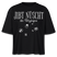 Anti-Geschenke-Shirt-mit Berliner Schnauze-JIBT NÜSCHT-Frauen Boxy Bio-T-Shirt - Schwarz