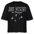 Anti-Geschenke-Shirt-mit Berliner Schnauze-JIBT NÜSCHT-Frauen Boxy Bio-T-Shirt - Schwarz