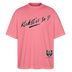 KIEKST'N SO?-Oversized Unisex Bio T-Shirt - Pink 