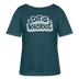 DIT IS KNORKE-Rundhals Frauen Bio-T-Shirt - Dunkles Petrol