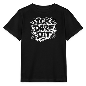 ICK DARF DIT-Kinder T-Shirt für Berliner Gören - Schwarz