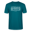 Berliner Spruch-ICK WUNDER MIR-Unisex T-Shirt BIO - Ozeanblau
