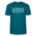 Berliner Spruch-ICK WUNDER MIR-Unisex T-Shirt BIO - Ozeanblau