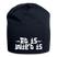 Berliner Spruch-ET IS WIE'T IS-Jersey-Beanie - French Navy