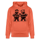 LATSCH & BOMMEL-Unisex Bio-Hoodie - Hellrot