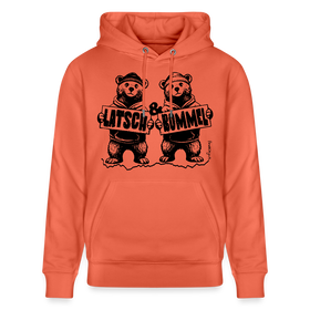 LATSCH & BOMMEL-Unisex Bio-Hoodie - Hellrot