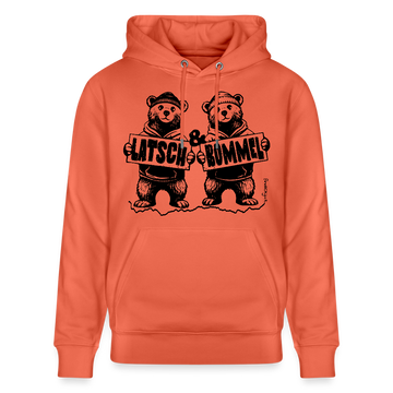 LATSCH & BOMMEL-Unisex Bio-Hoodie - Hellrot
