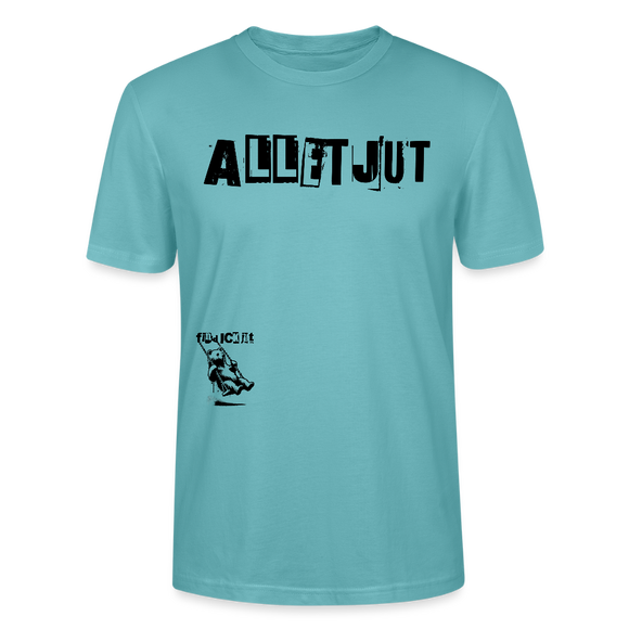 ALLET JUT-Unisex BIO T-Shirt - Pastelltürkis