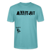 ALLET JUT-Unisex BIO T-Shirt - Pastelltürkis