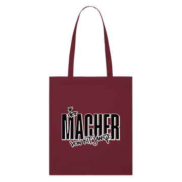 DER MACHER VON DIT JANZE - Bio-Stoffbeutel - Burgunderrot