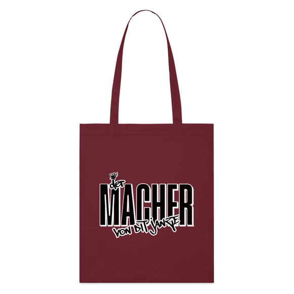 DER MACHER VON DIT JANZE - Bio-Stoffbeutel - Burgunderrot