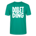 Berlin Shirt-DOLLET DING-Unisex T-Shirt - Blaugrün